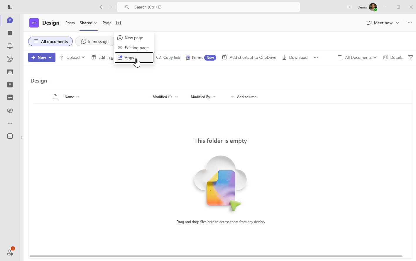 Add Team Absence to Microsoft Teams
